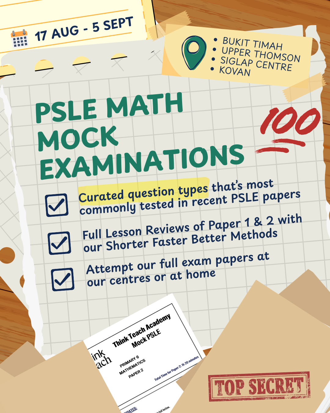 PSLE Maths Topics: 5 Topics That Have Appeared Every Year for a Decade